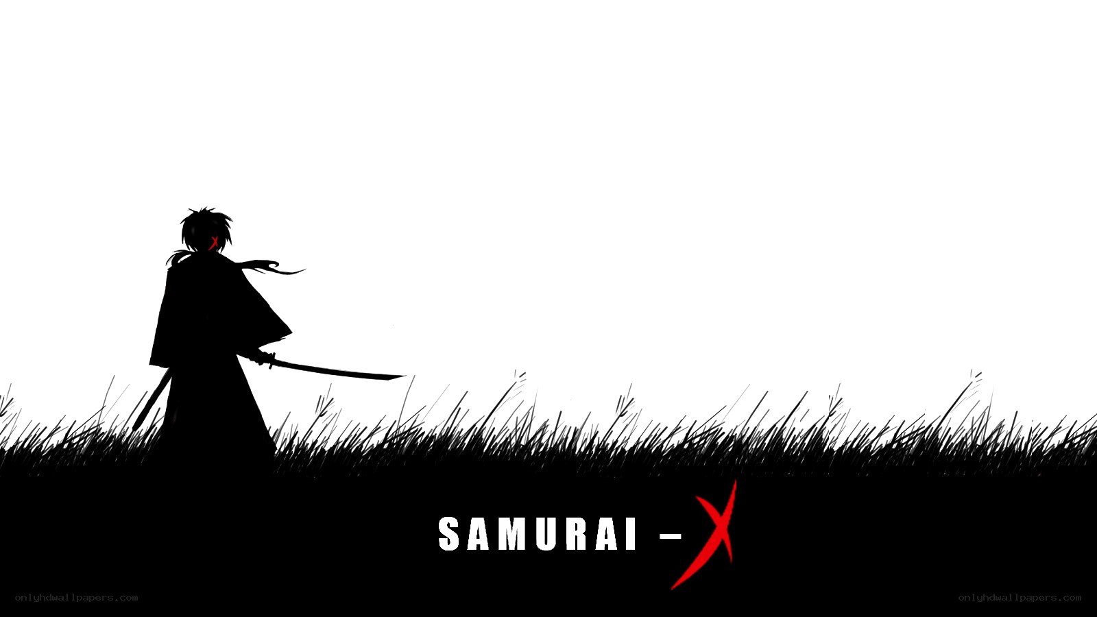 Samurai X silhouette