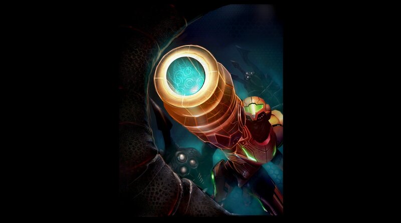 Samus aims her weapon