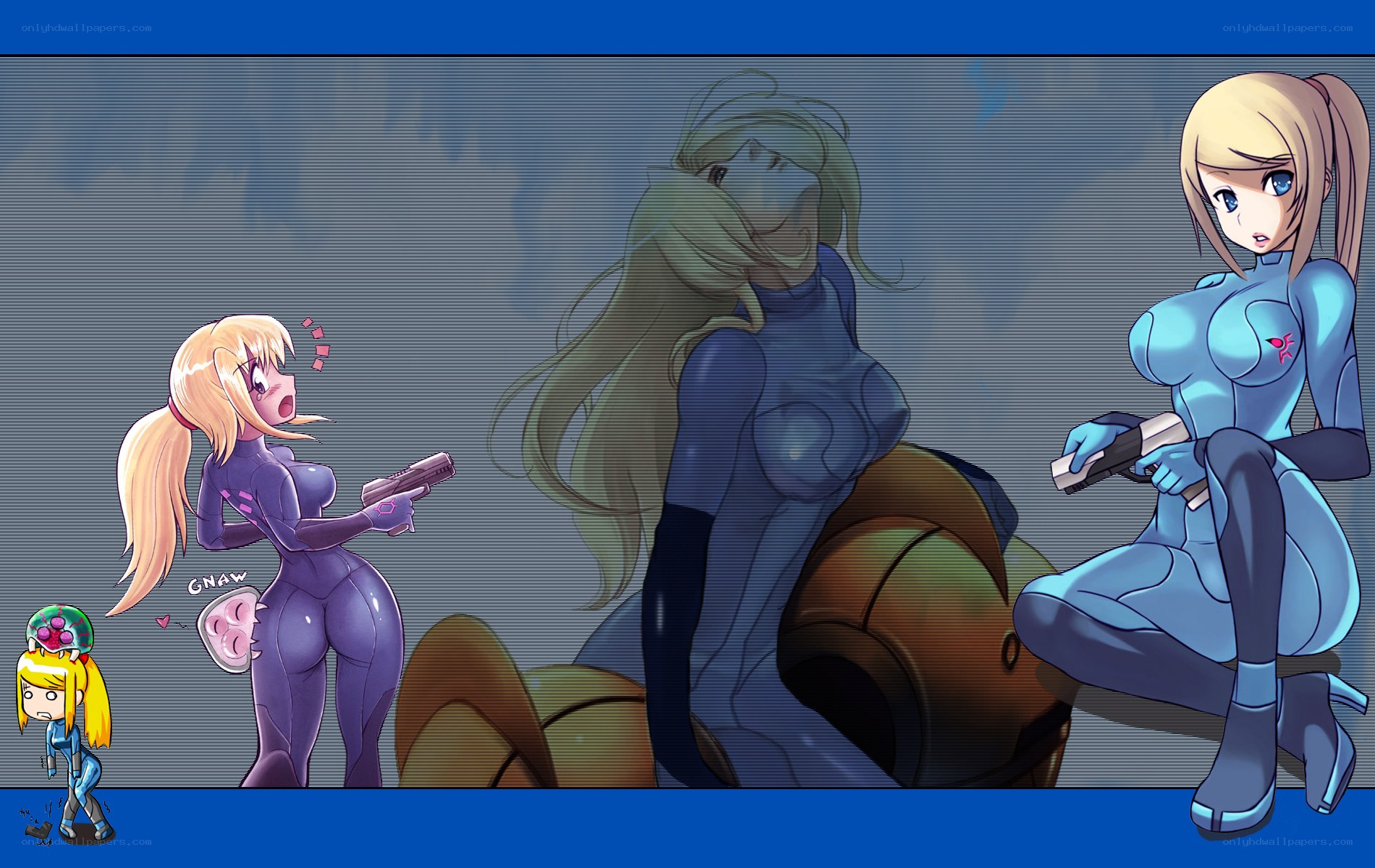 Samus Aran character art
