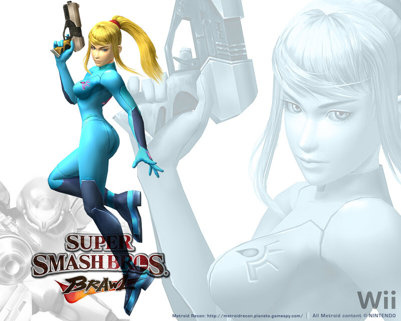 Samus Aran from Super Smash Bros. Brawl