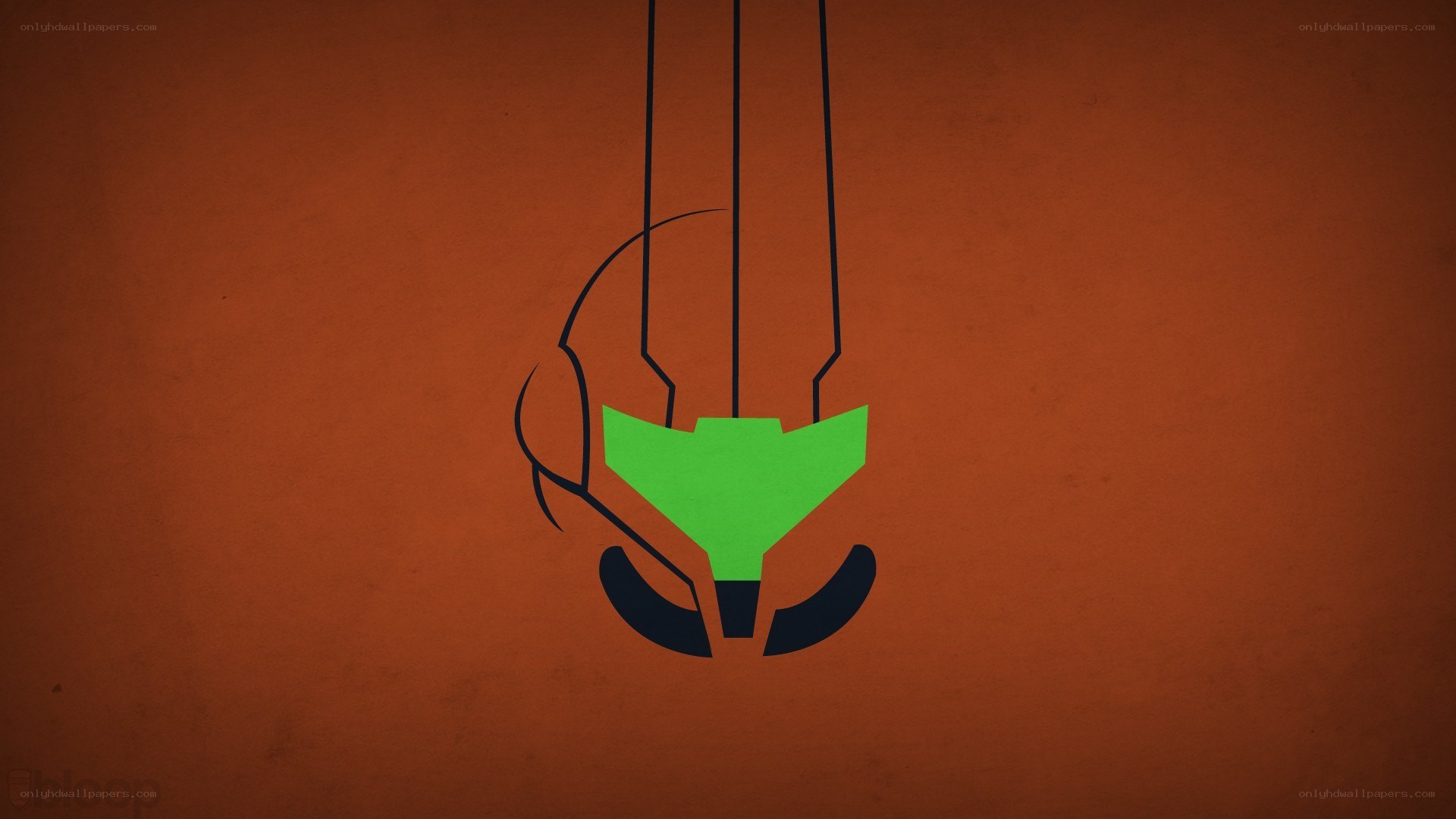 Samus Aran helmet logo
