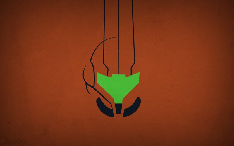 Samus Aran helmet logo