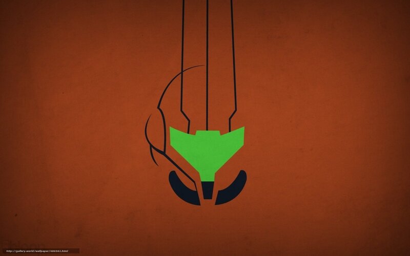 Samus Aran helmet logo