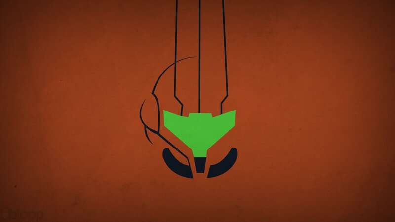 Samus Aran Helmet — Orange