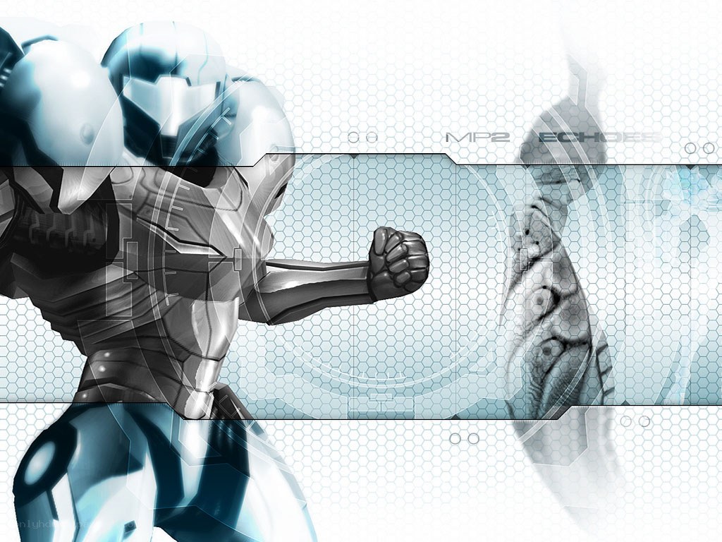 Samus Aran in action
