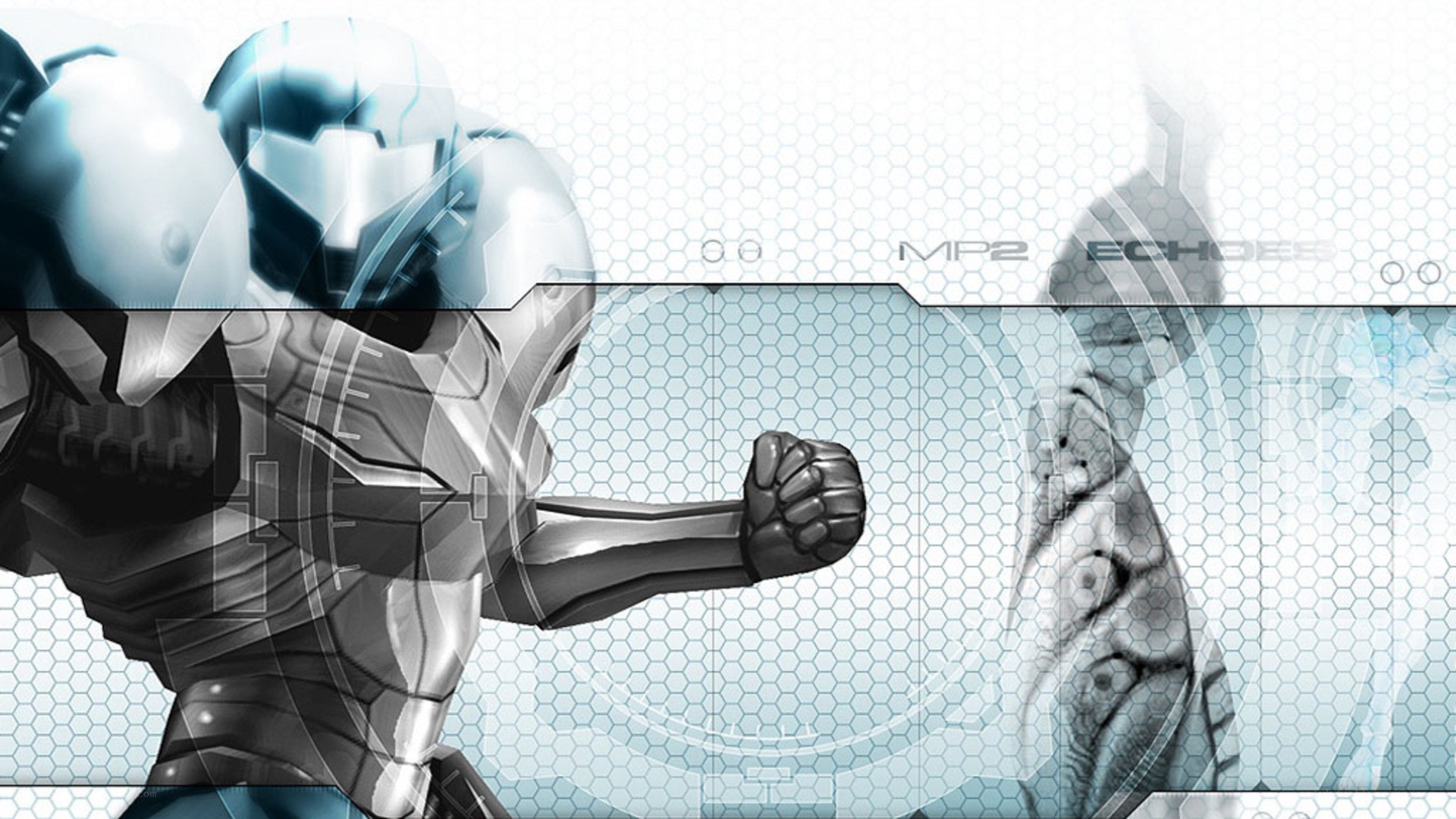 Samus Aran in action