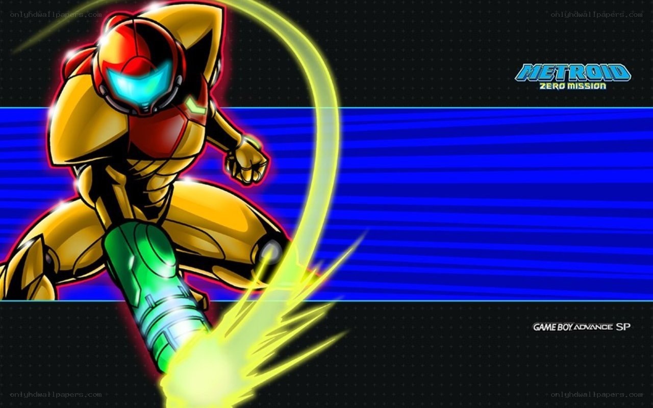 Samus Aran in action