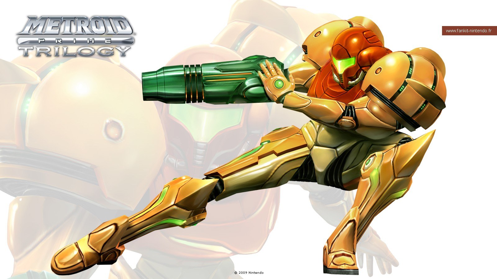 Samus Aran in action