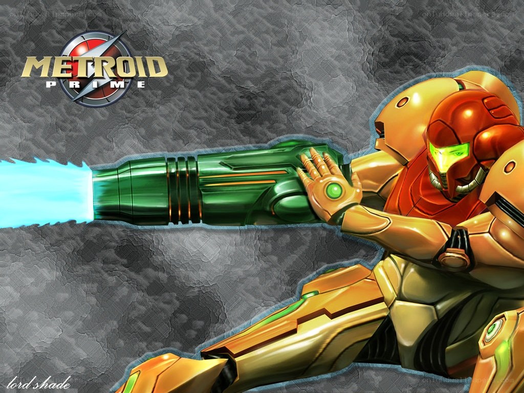Samus Aran in action