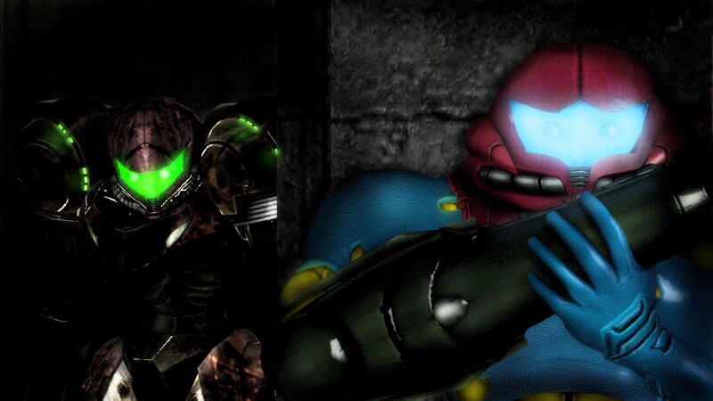 Samus Aran in Armor — Black