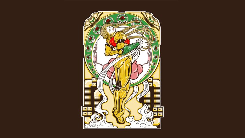 Samus Aran in Armor — Brown