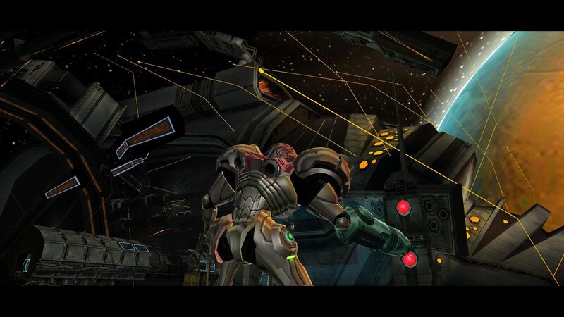 Samus Aran in Armor — Gray, Dramatic