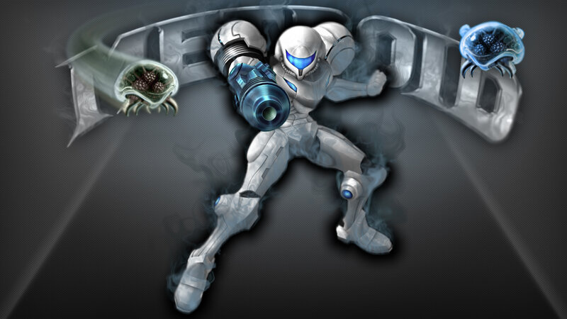Samus Aran in Armor — Gray