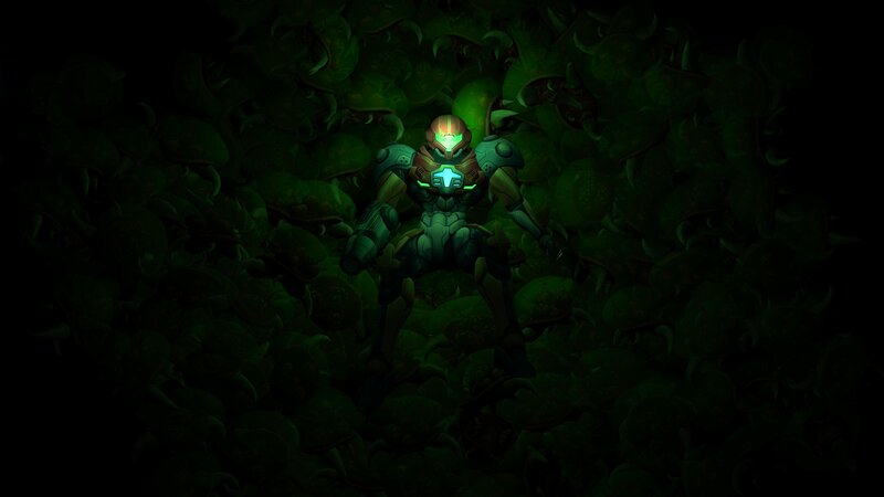 Samus Aran in Armor — Green