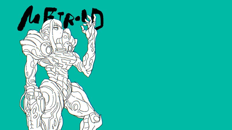 Samus Aran in Armor — Teal