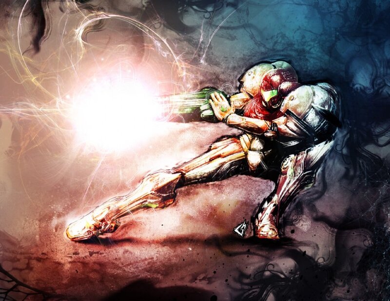 Samus Aran in Armor