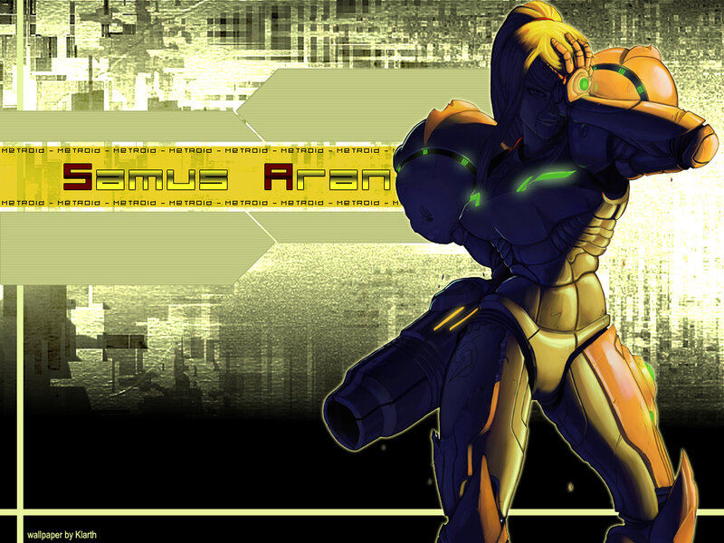 Samus Aran in Armor — Yellow