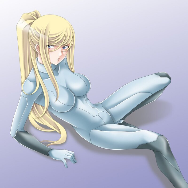 Samus Aran in light suit