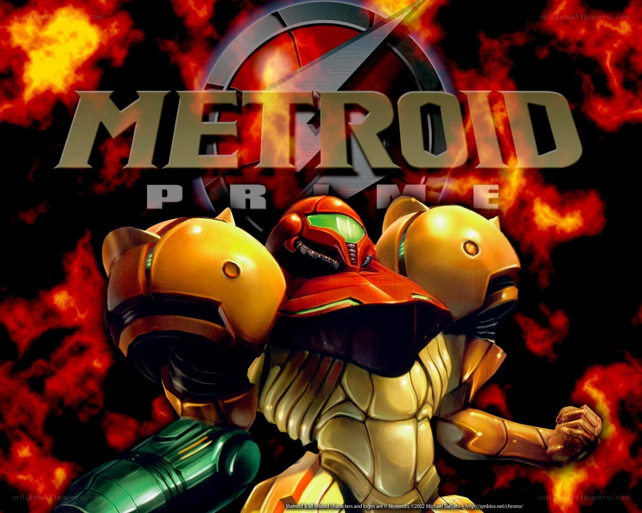 Samus Aran in Metroid Prime