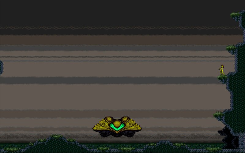 Samus Aran in Metroid