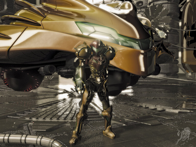 Samus Aran in Power Suit