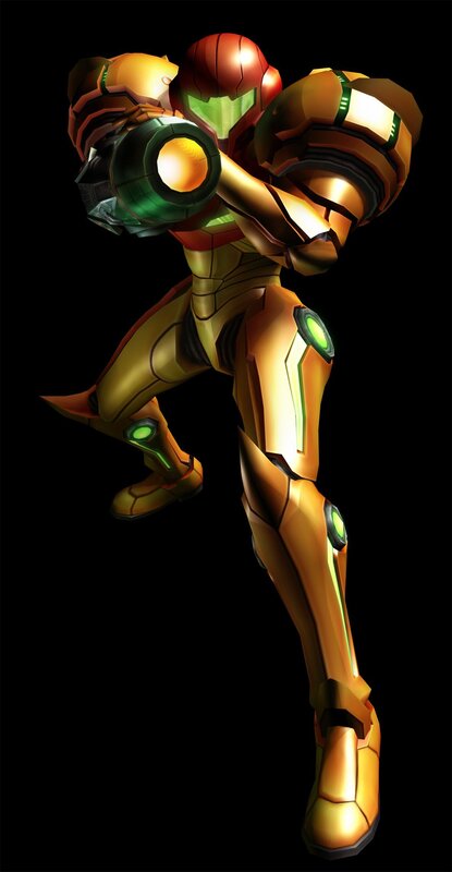 Samus Aran in Power Suit — Gold