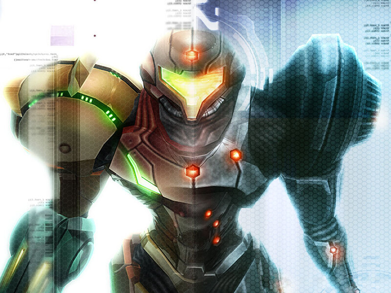 Samus Aran in Power Suit — Gray