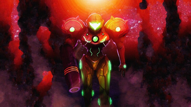 Samus Aran in Power Suit — Red