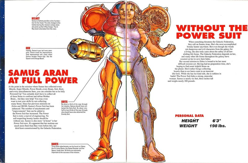 Samus Aran power suit