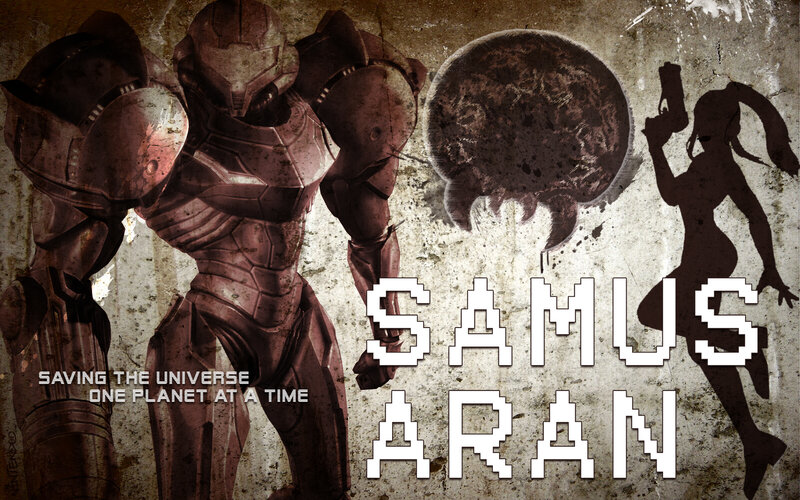 Samus Aran saves the universe