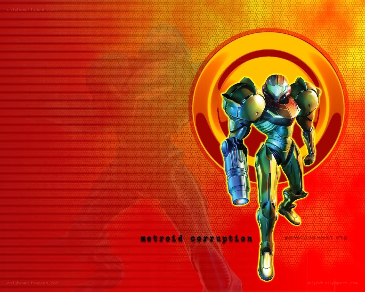 Samus in Metroid Corruption