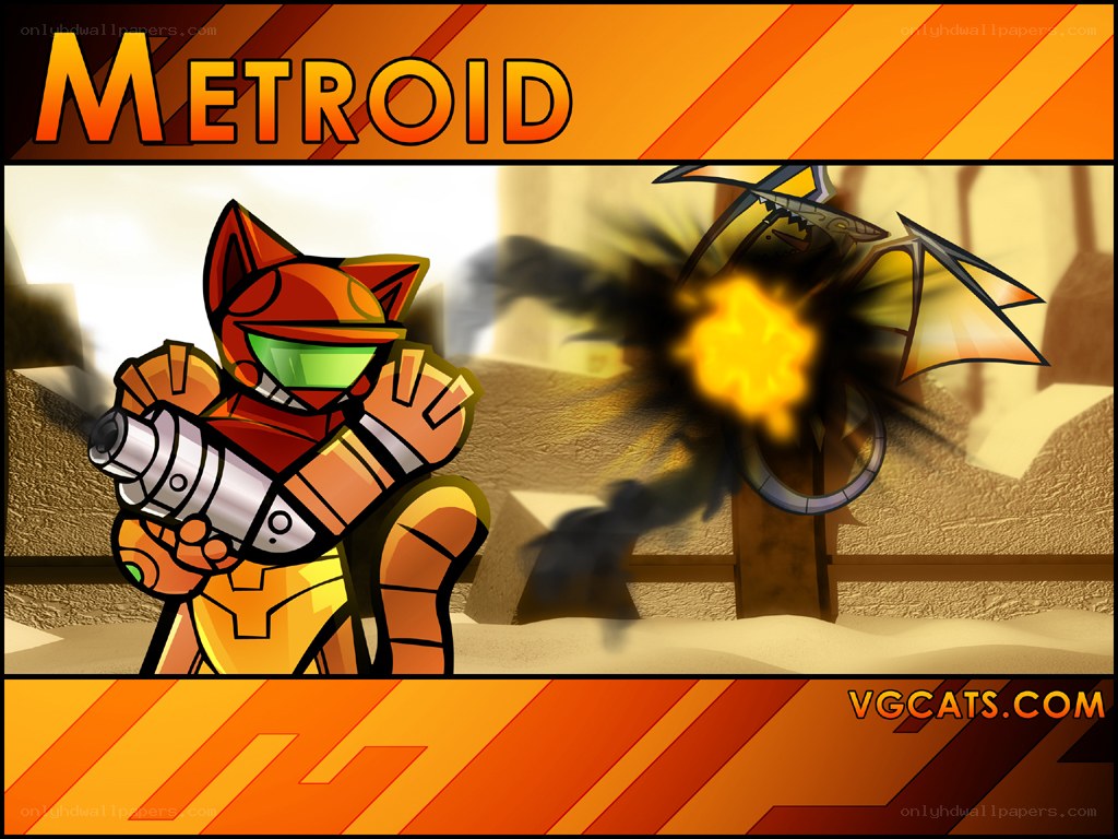 Samus in Metroid