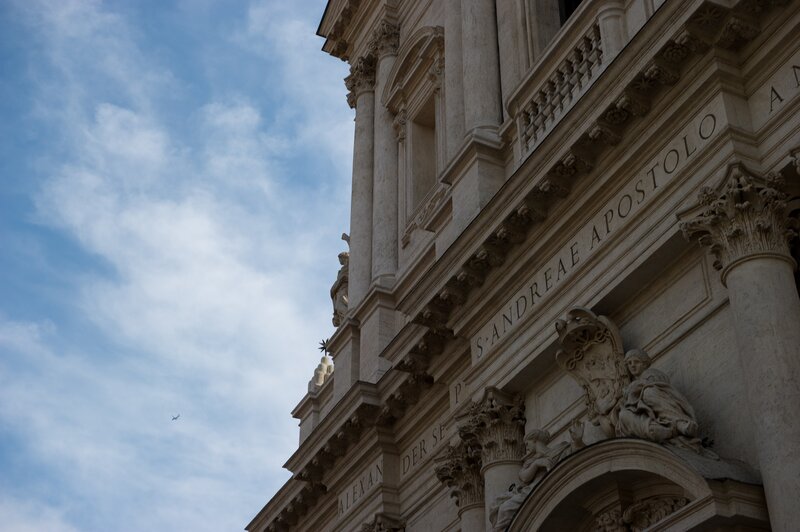 San Andrea Apostolo church facade