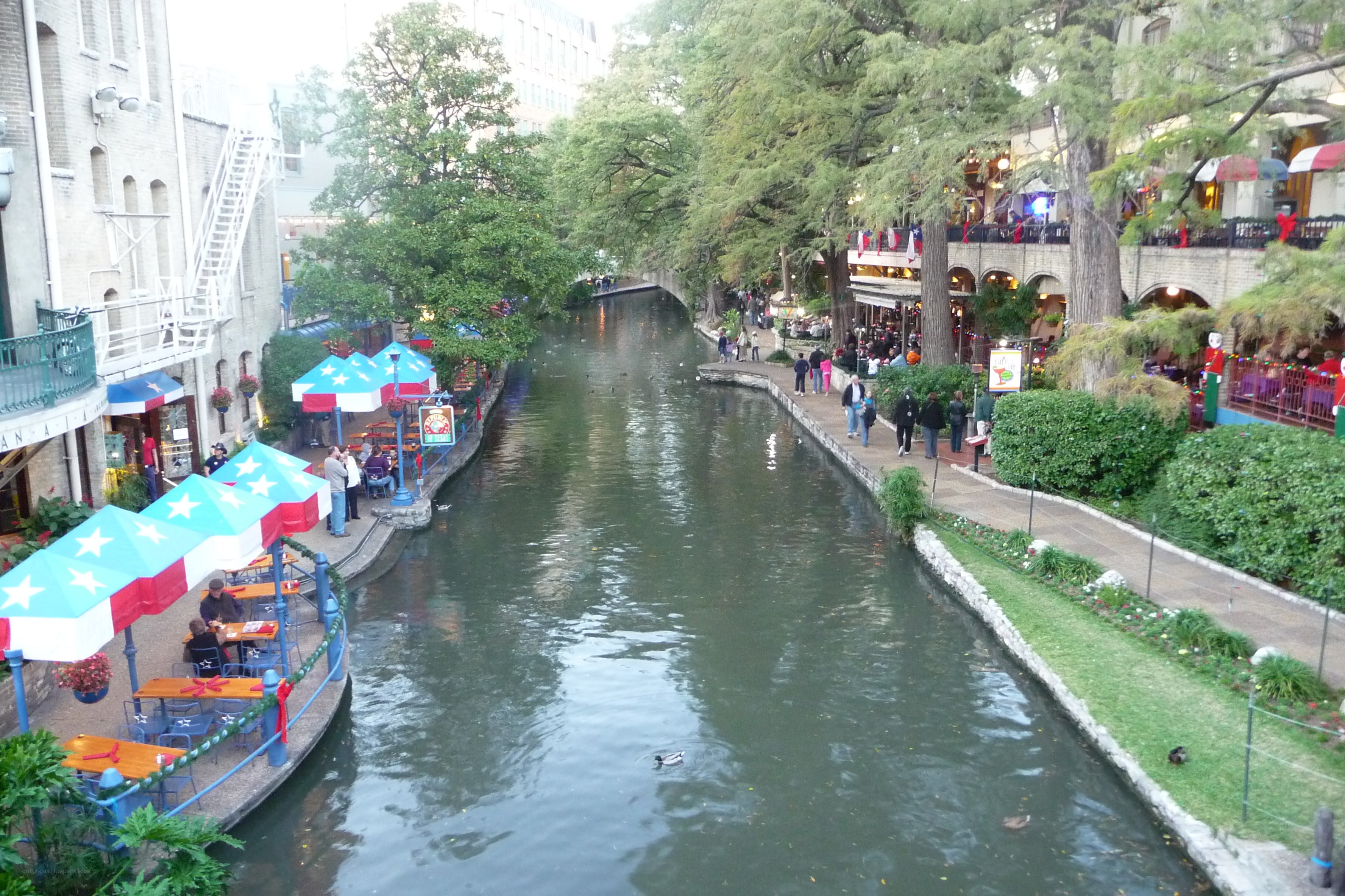 San Antonio River Walk scene
