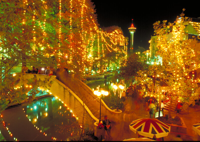 San Antonio River Walk — Yellow