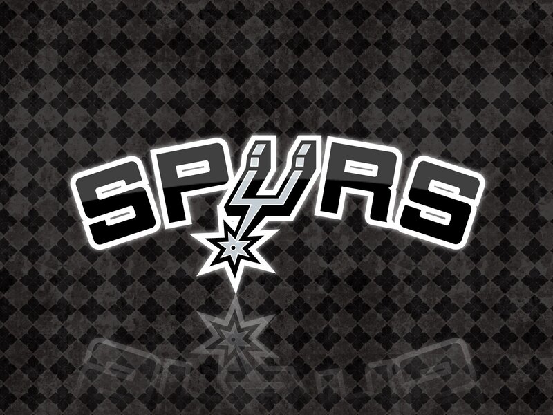 San Antonio Spurs Logo — Black, Bold