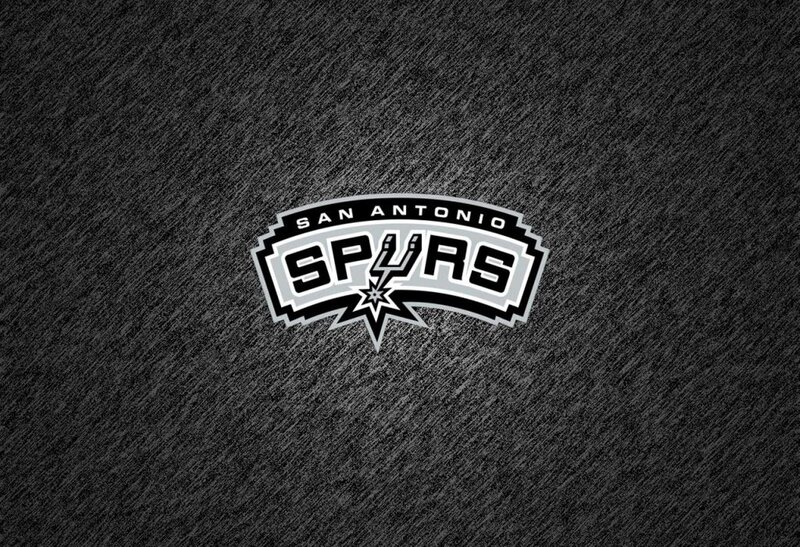 San Antonio Spurs Logo — Black, Neutral