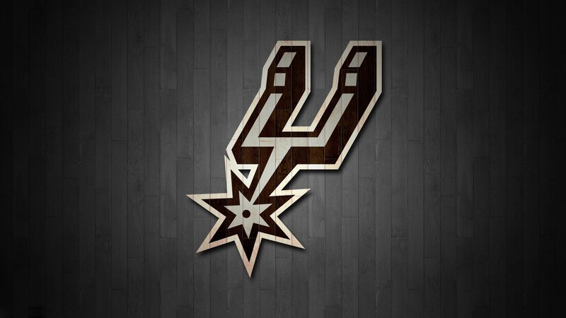 San Antonio Spurs Logo — Black
