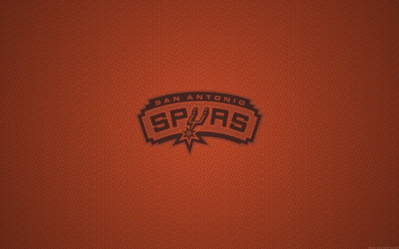San Antonio Spurs Logo — Orange