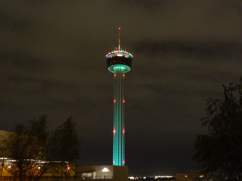 San Antonio Tower of the Americas — Green