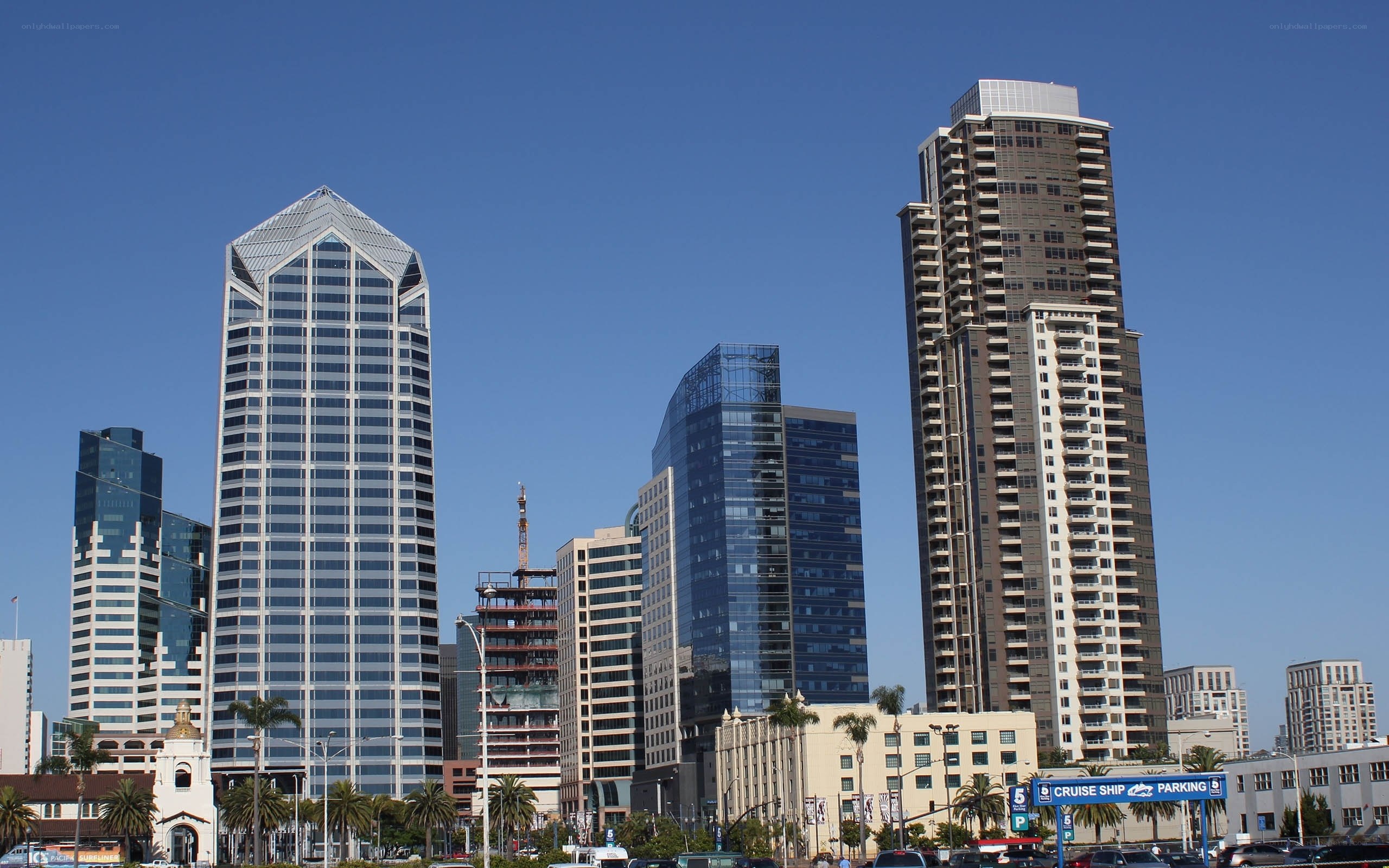 San Diego skyline on a clear day