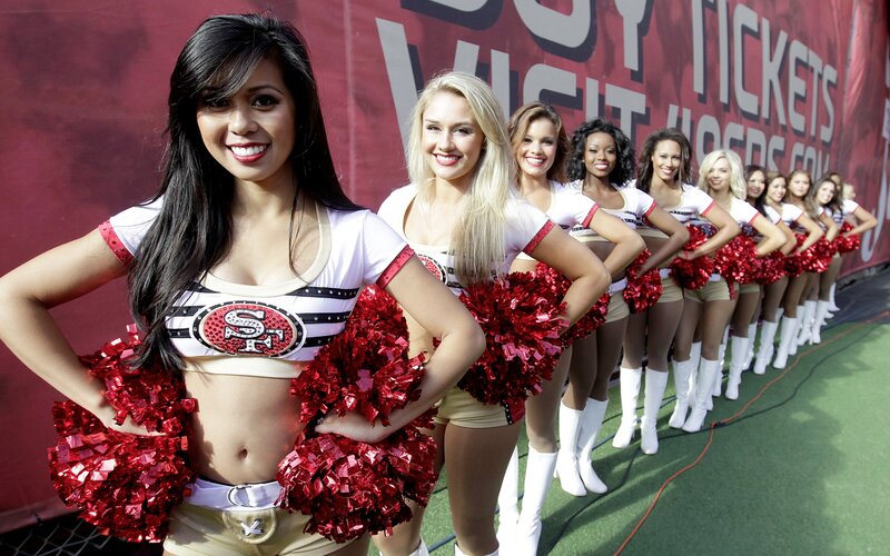 San Francisco 49ers cheerleaders