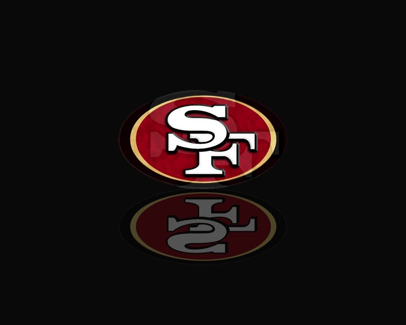San Francisco 49ers Logo — Black