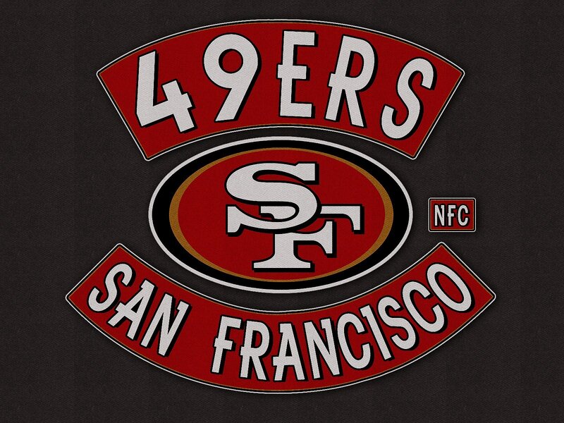 San Francisco 49ers Logo — Red, Bold, Vector Art, Nfc