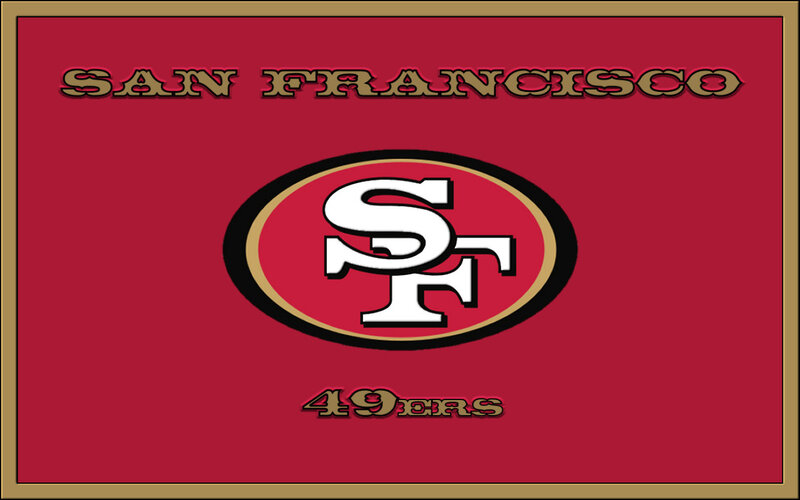 San Francisco 49ers Logo — Red, Bold, Vector Art