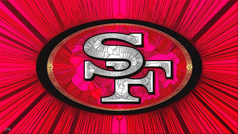 San Francisco 49ers Logo — Red, Dynamic