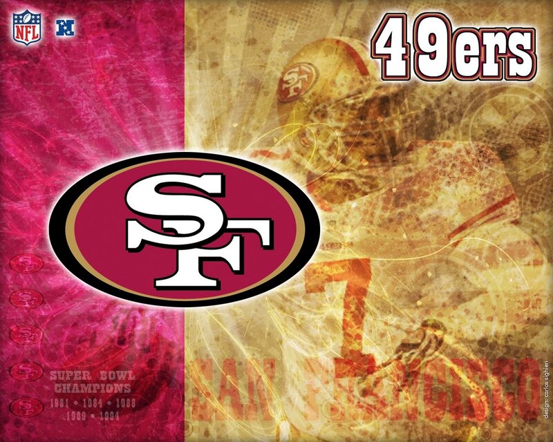 San Francisco 49ers Logo — Red, Energetic