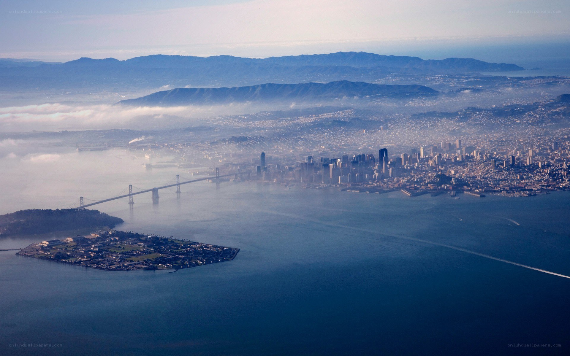San Francisco aerial view
