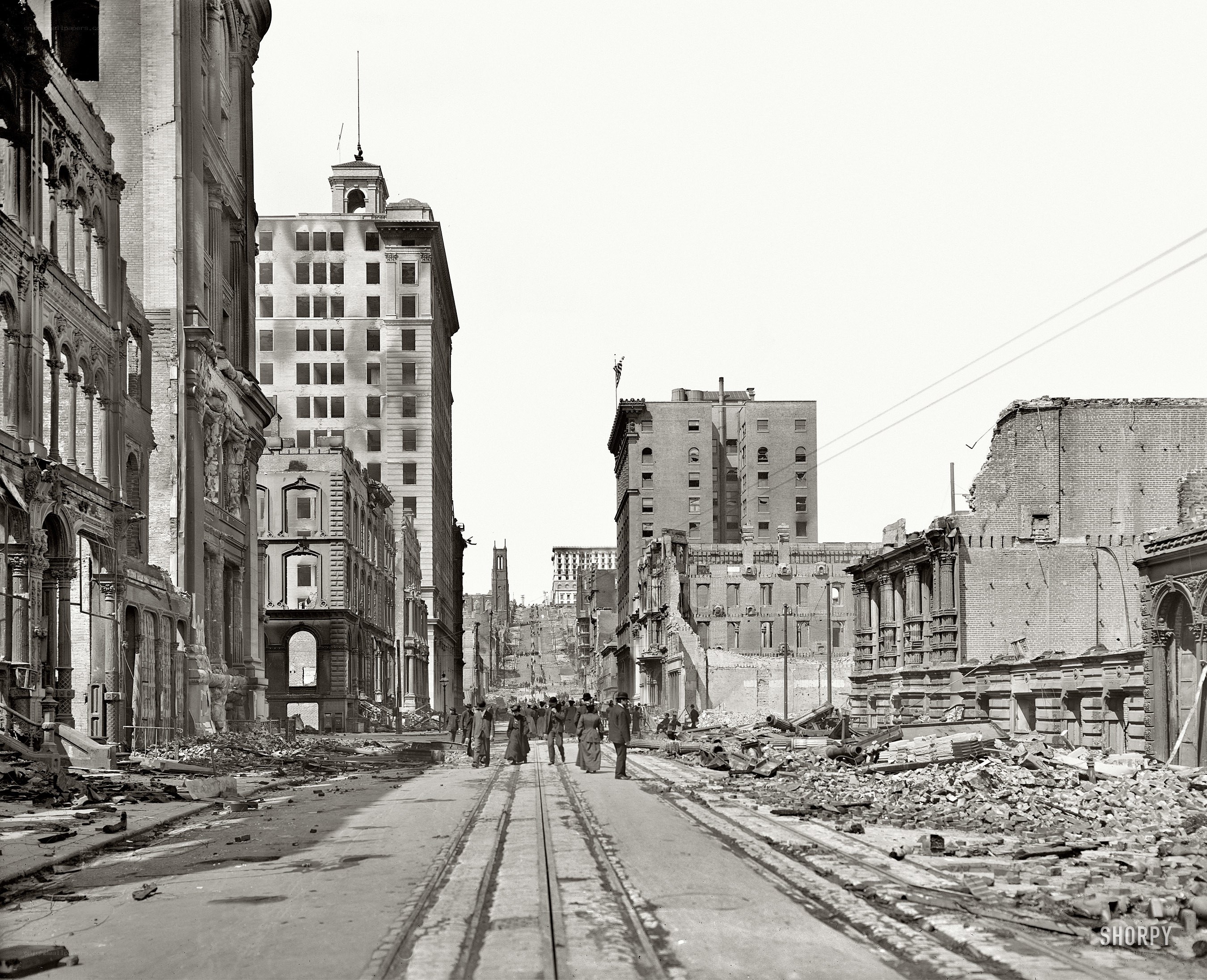San Francisco after the earthquake
