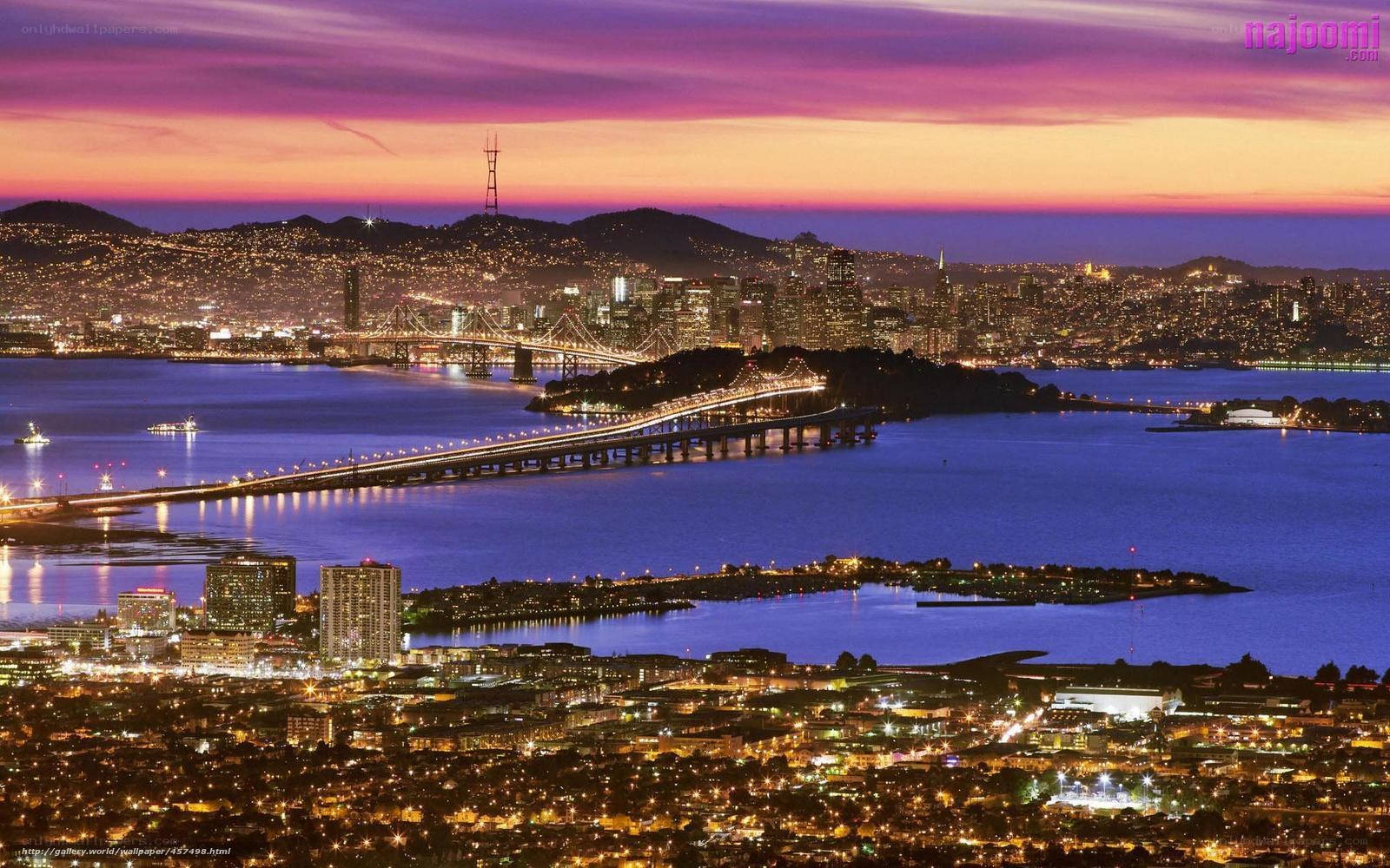 San Francisco at dusk